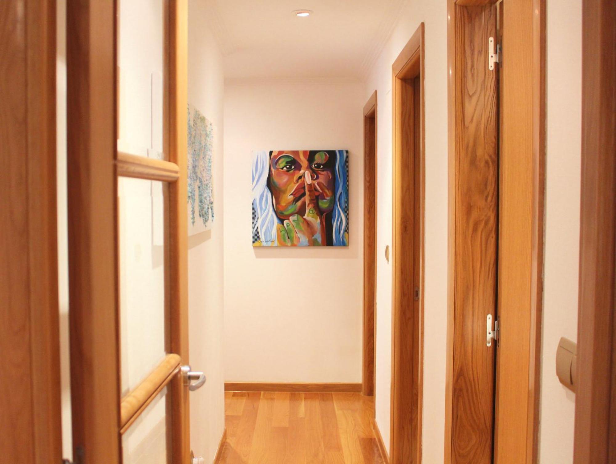 Apartamento Centro De Pontevedra Bagian luar foto